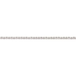 Larg. 3,0 mm - lg. 45 cm - Chaîne argent - marine battue - poids : 7,3 gr