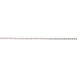 Larg. 2,4 mm - lg. 45 cm - Chaîne argent - marine battue - poids : 4 gr