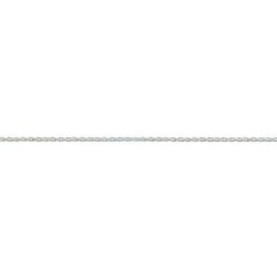 Larg. 1,7 mm - lg. 40 cm - Chaîne argent - forçat double - poids : 2,9 gr