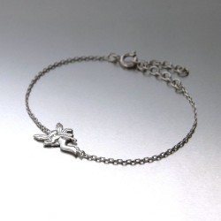 Bracelet fine chaine motif Fée