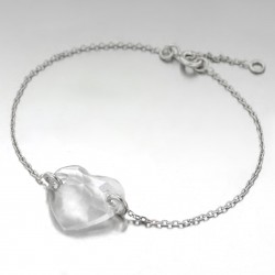 BRACELET CRISTAL COEUR BL