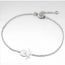 BRACELET 16CM ARGENT 925 PIEUVRE