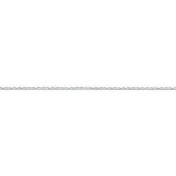 Larg. 1,7 mm - lg. 18 cm - Chaîne argent - forçat double - poids : 1,4 gr
