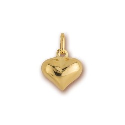 PENDENTIF P.OR PETIT COEUR BOMBE