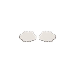 BO ARGENT 925 NUAGE 8*5MM
