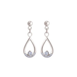 BO ARGENT 925 PENDANTE CZ