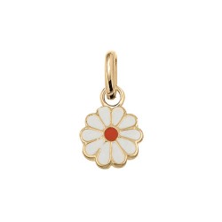 PENDENTIF PLAQUE OR MARGUERITE